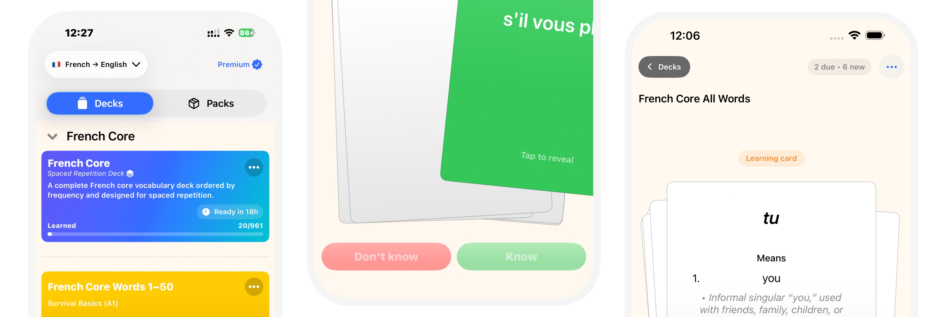 cardernir app screenshot